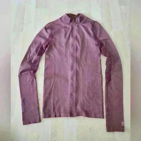 PINK by victorias secret seamless zip up athletic jacket size xs. - Picture 1 of 8